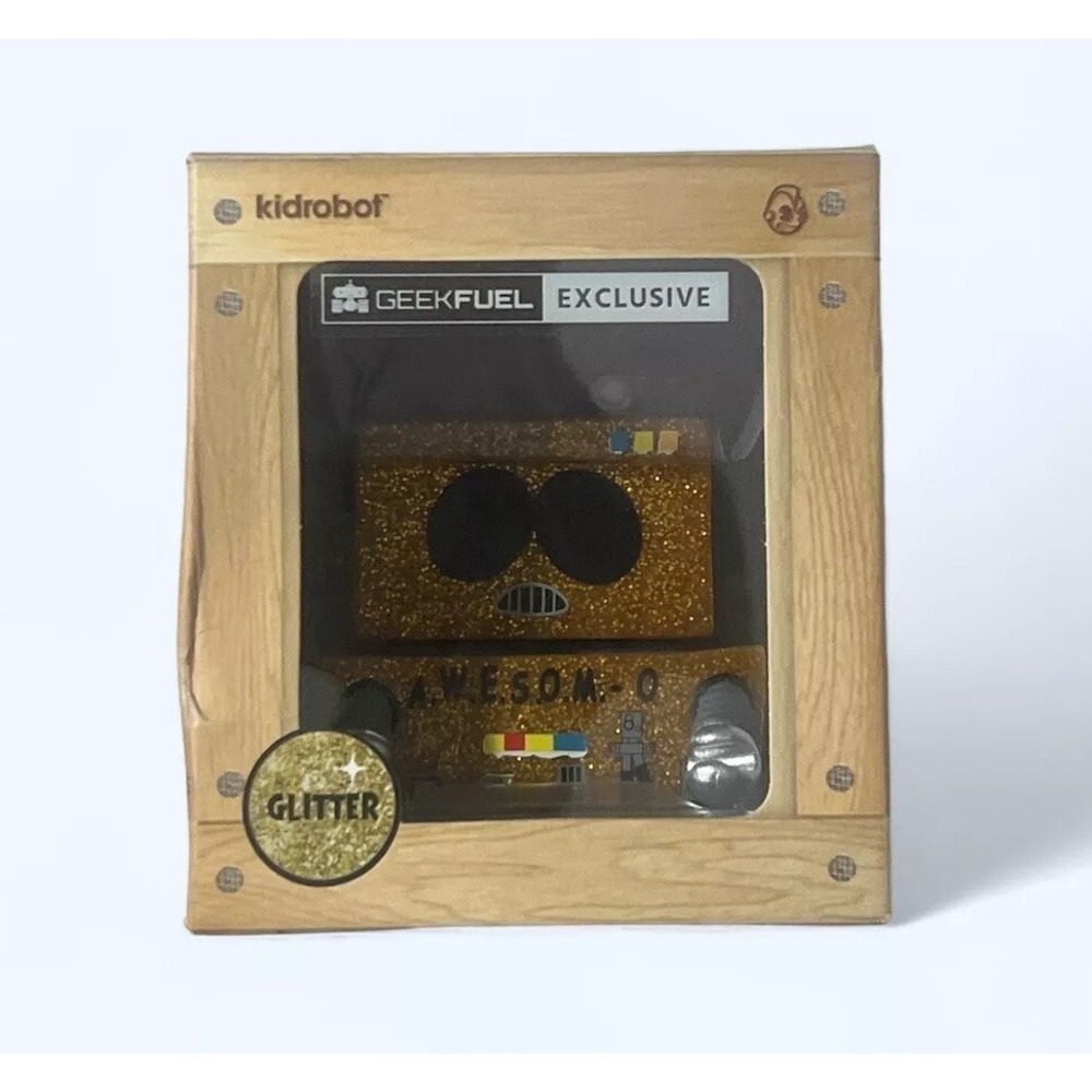South Park X Kidrobot AWESOM-O Figure Glitter Version 3" Box Damage